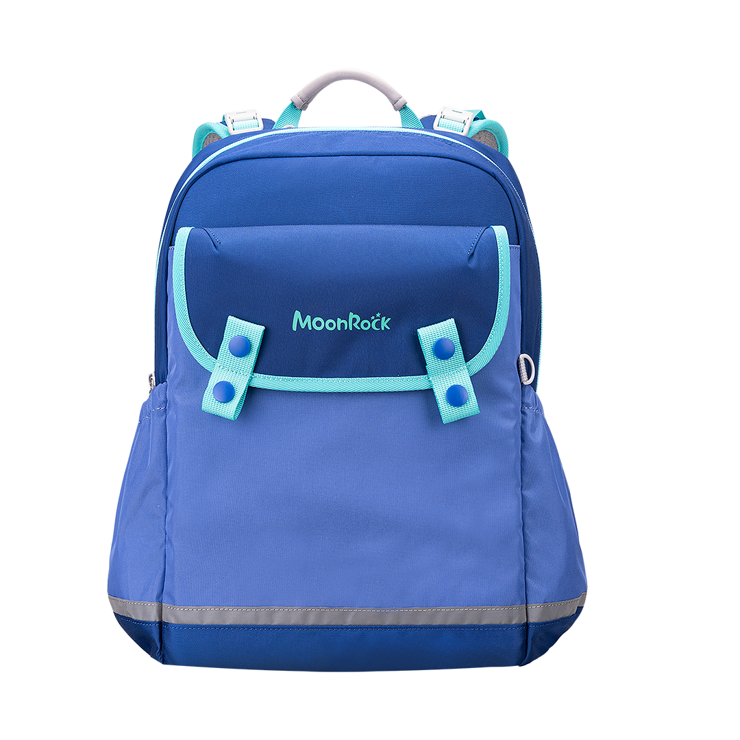 Blue school backpack best sale