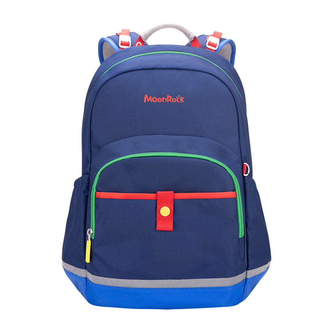 Blue school bag best sale